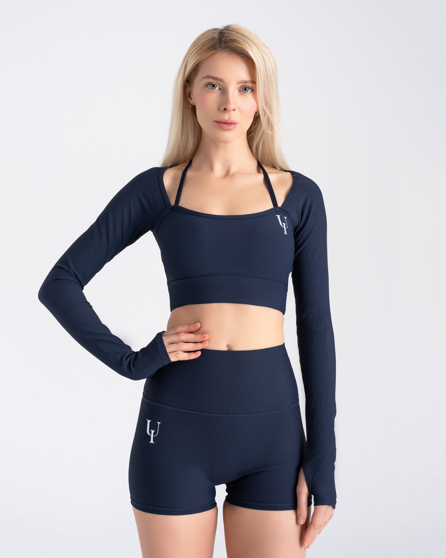 Flexirib Short Navy Blue