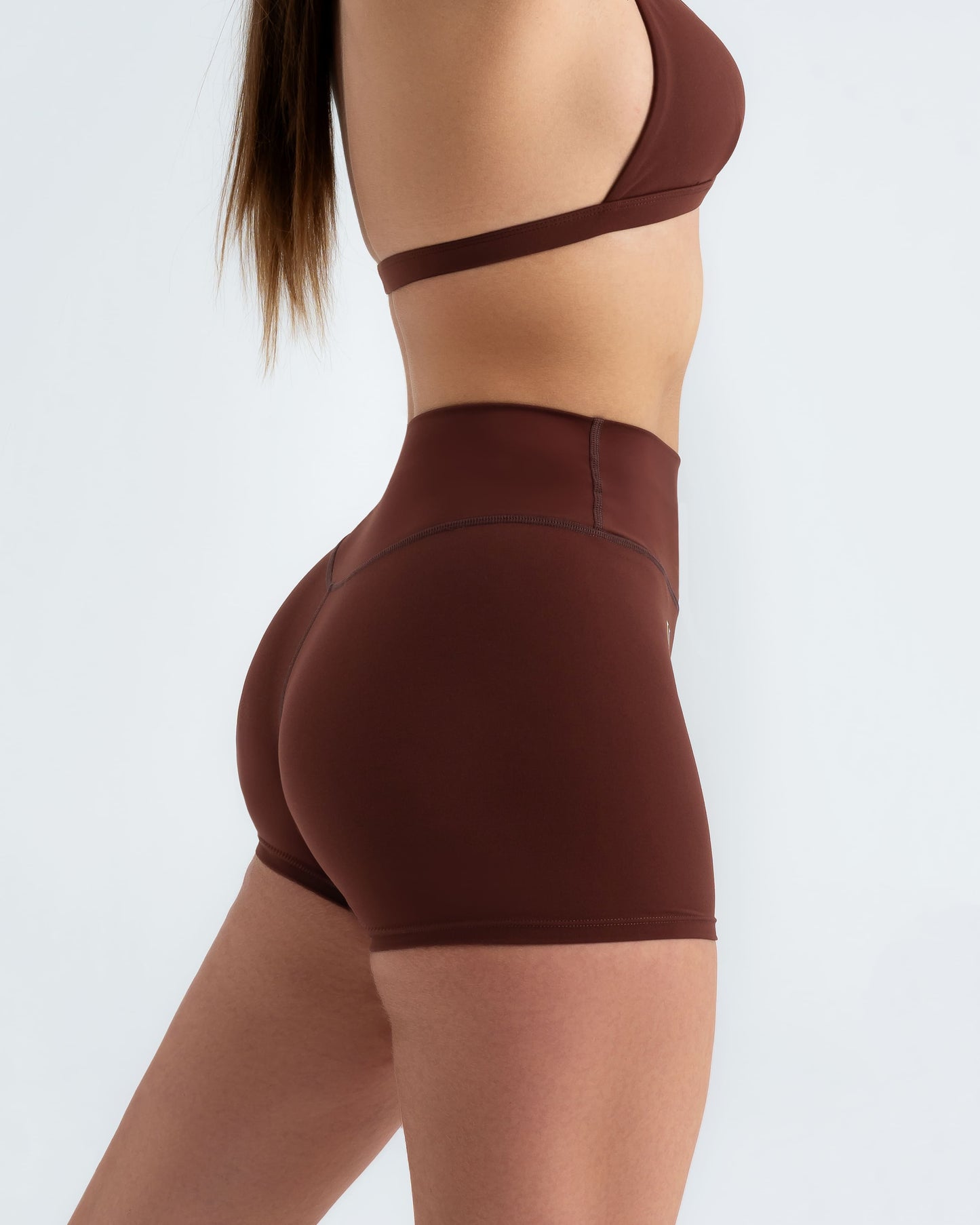 Sunkiss-V Scrunch Short "Cinnamon Brown"