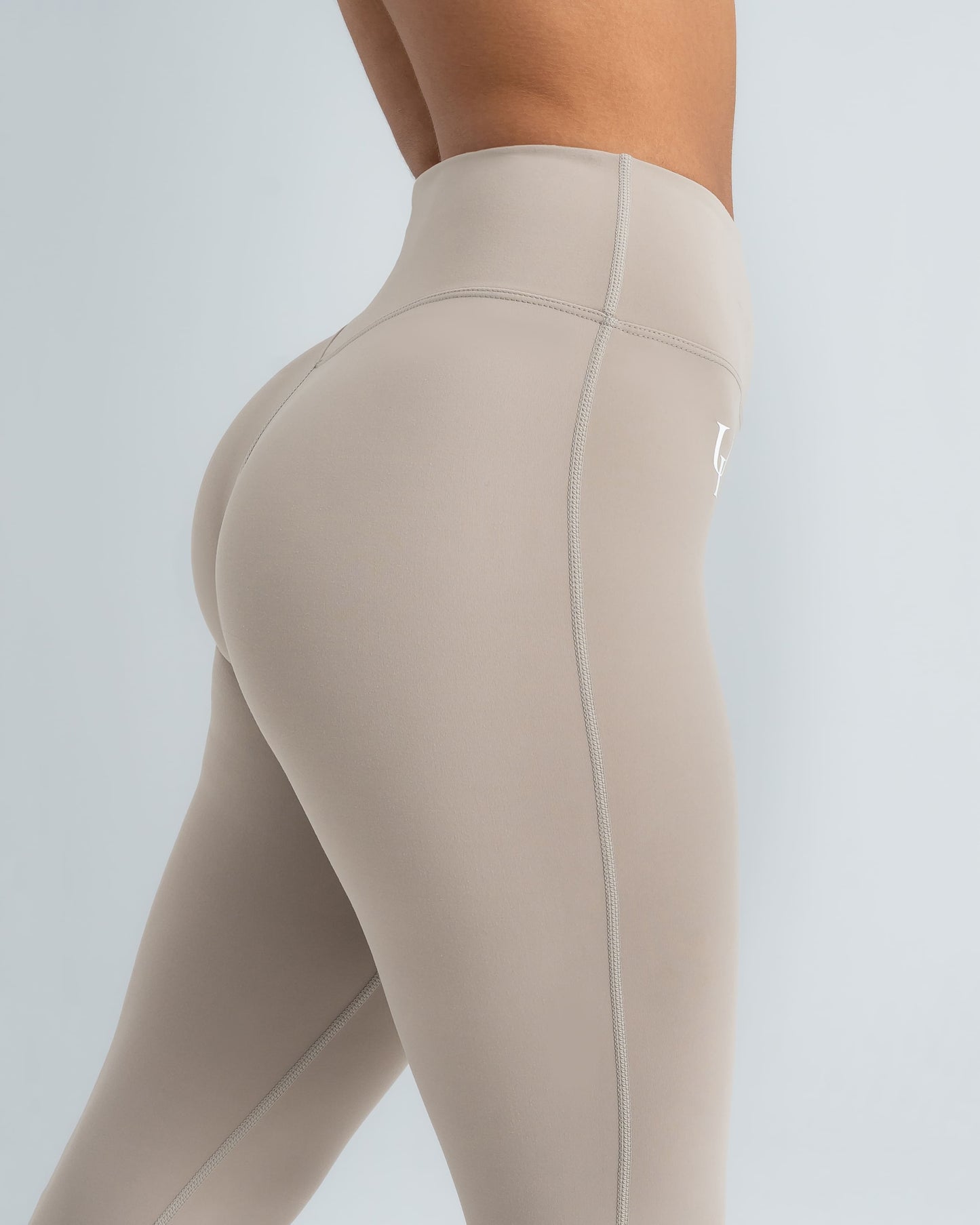 VELVET Scrunch Leggings "Stone Beige"
