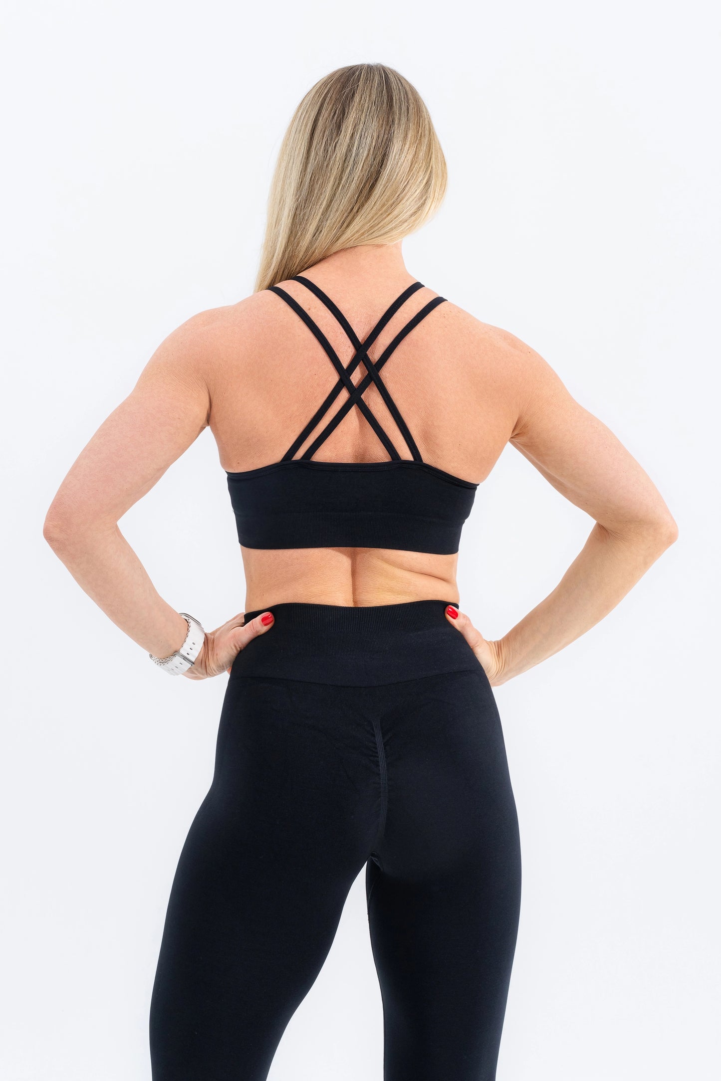 Zenith Seamless Sports Bra Black