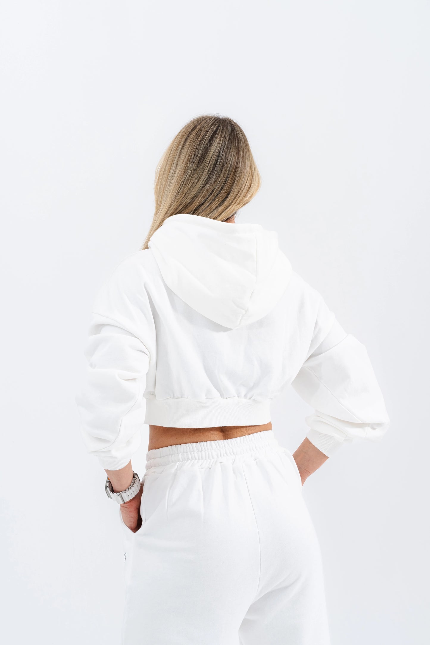 Timeless Zip Jacket White
