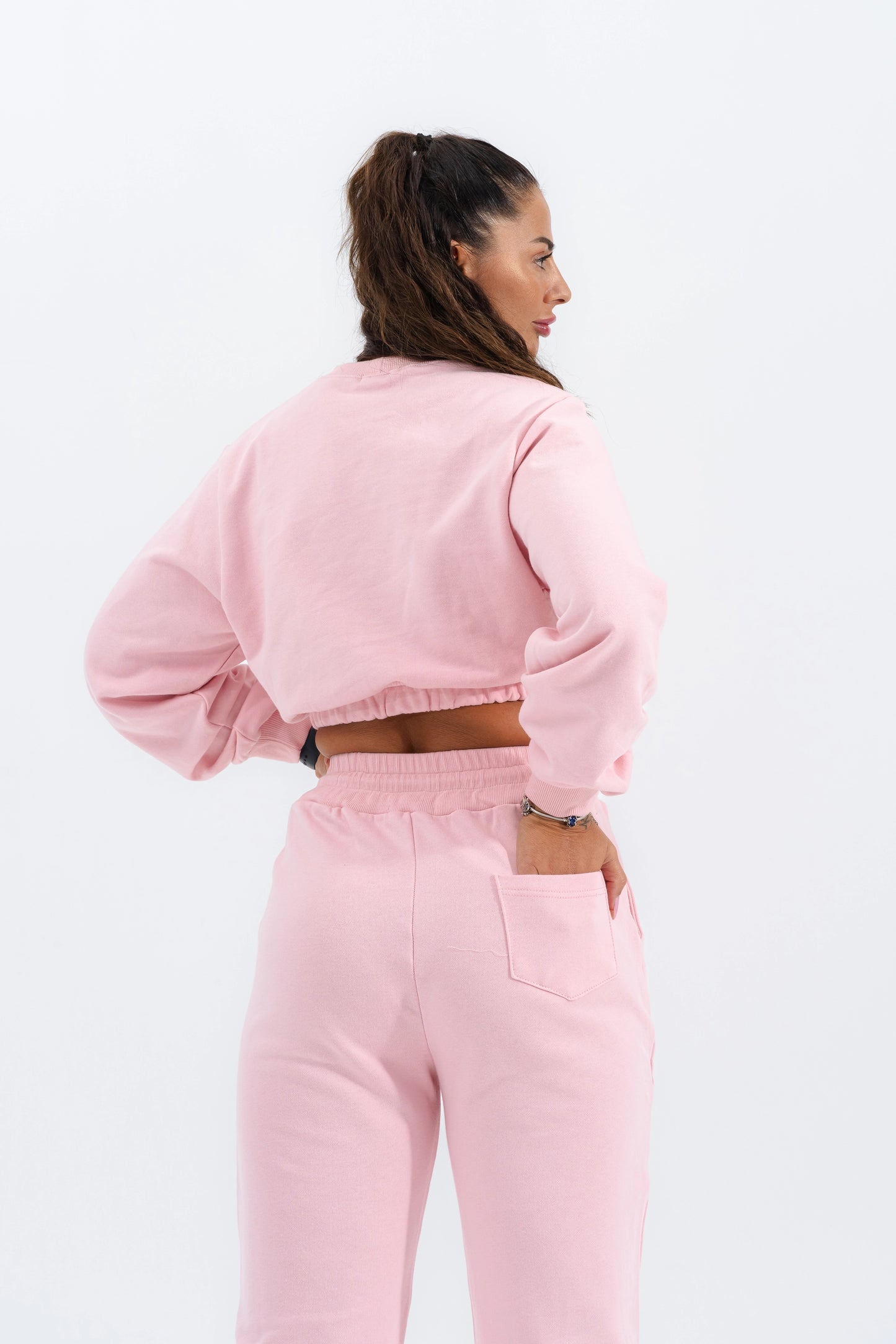 Timeless Zip Jacket Pink