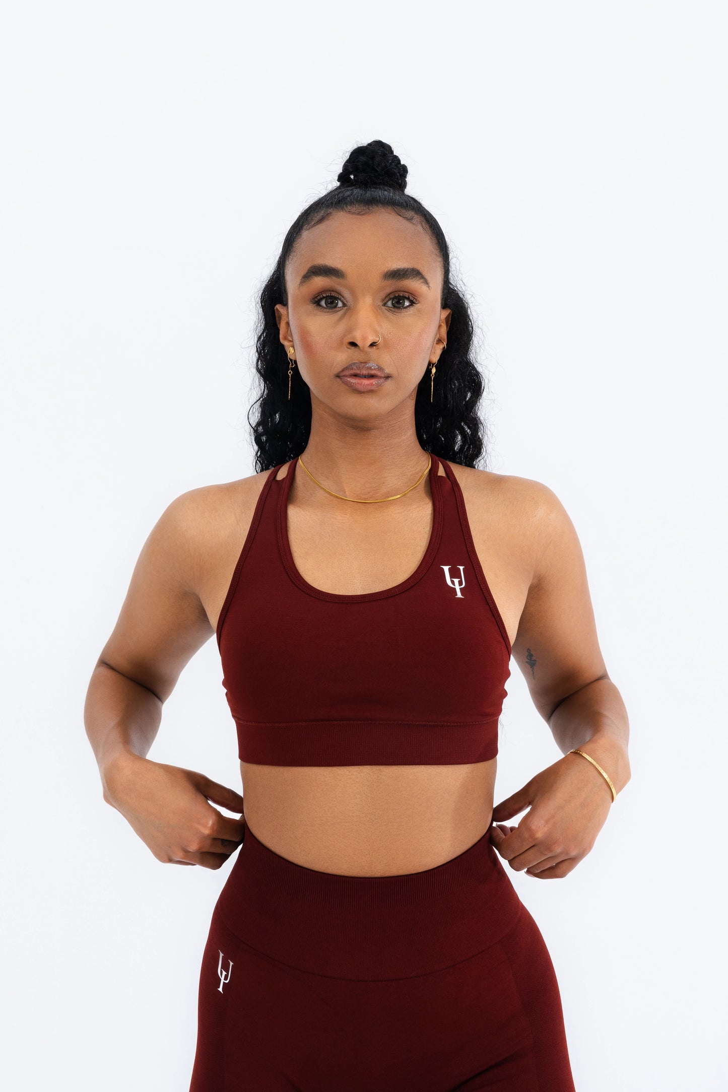 Zenith Seamless Sports Bra Red