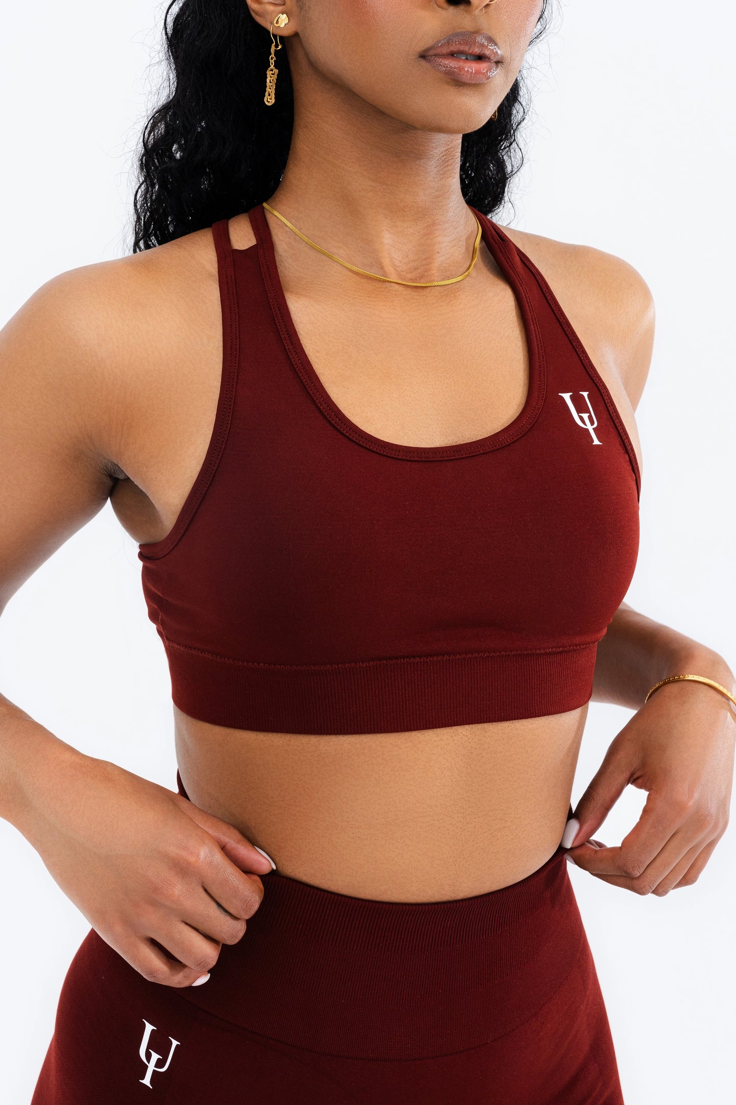 Zenith Seamless Sports Bra Red
