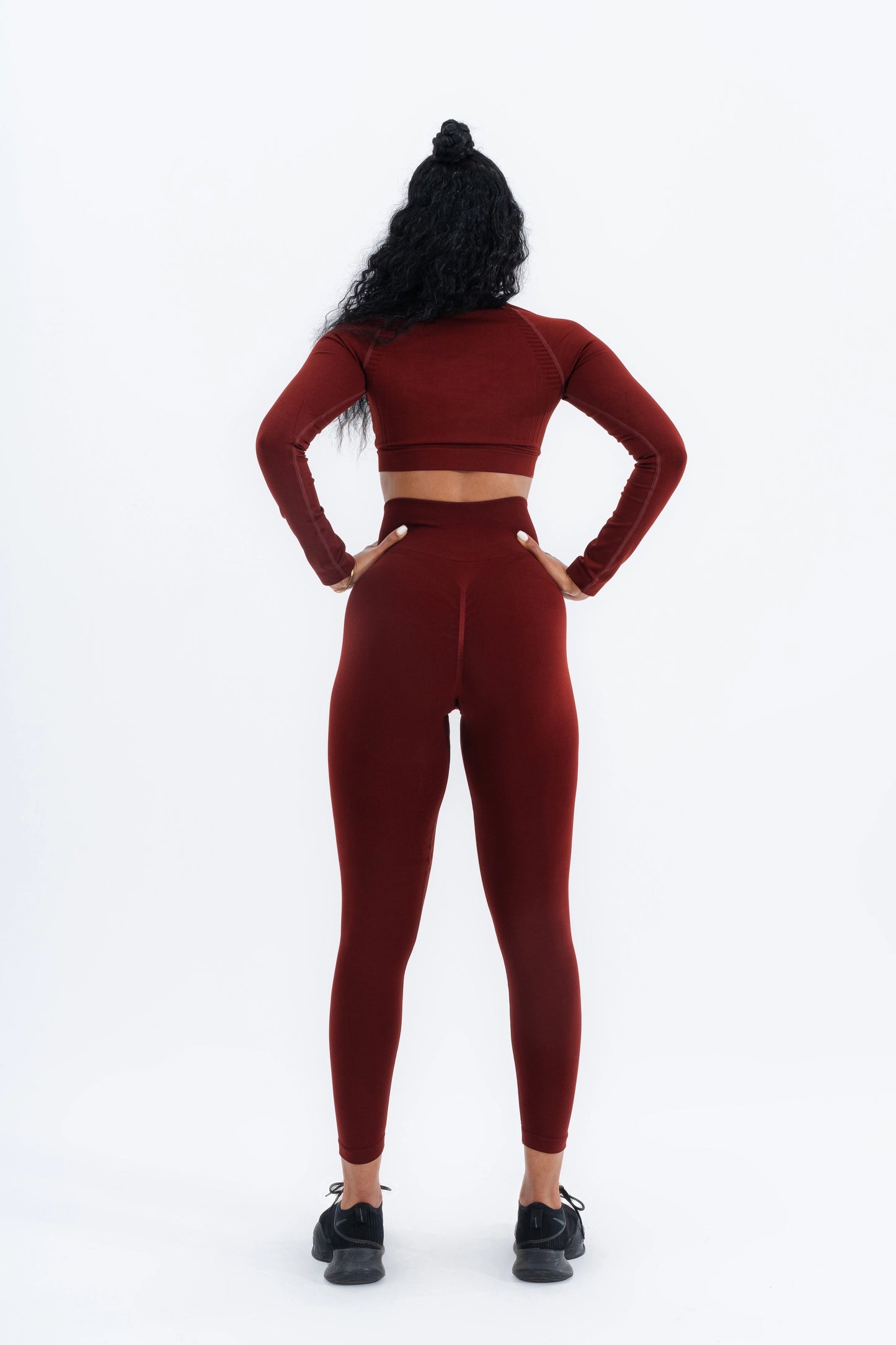 Zenith Seamless Leggings Red