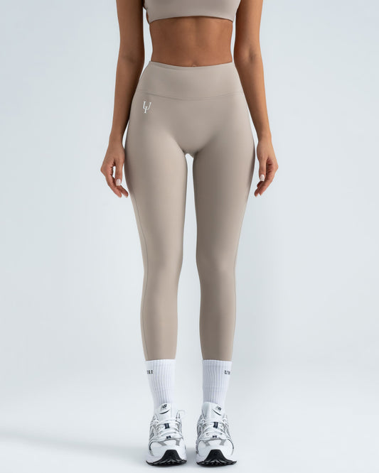 VELVET Scrunch Leggings "Stone Beige"