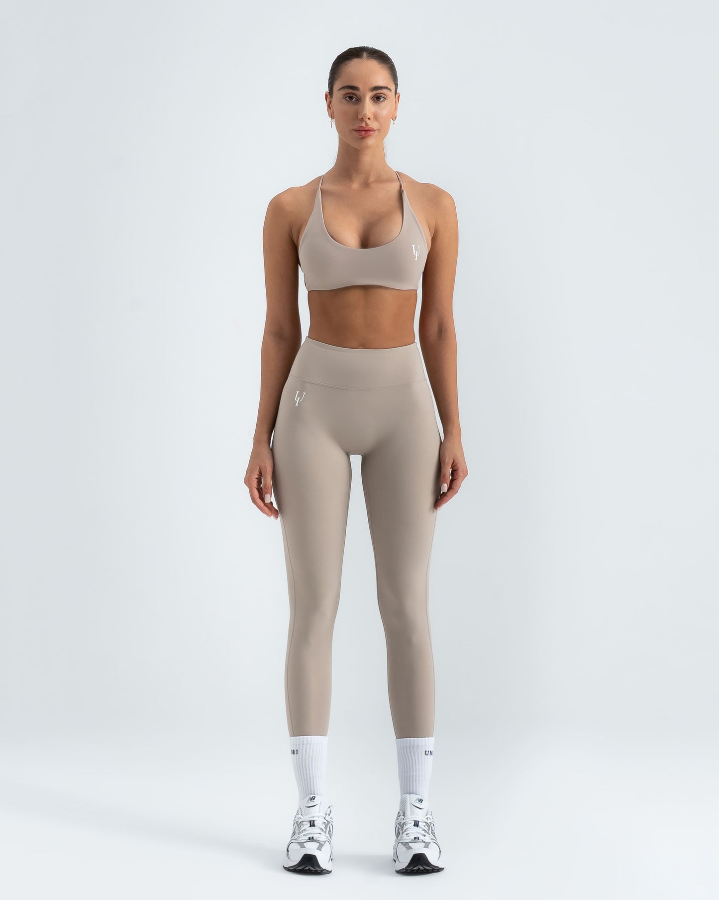 VELVET Scrunch Leggings "Stone Beige"