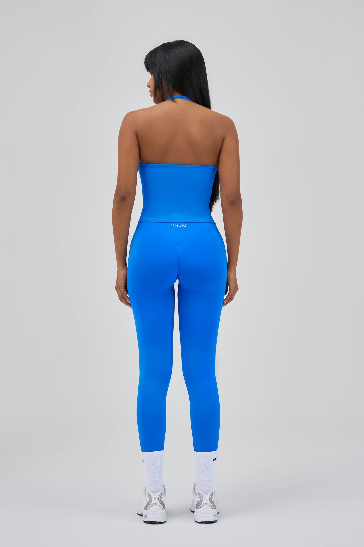 Sculpt V2-Azure Blue Scrunch Leggings