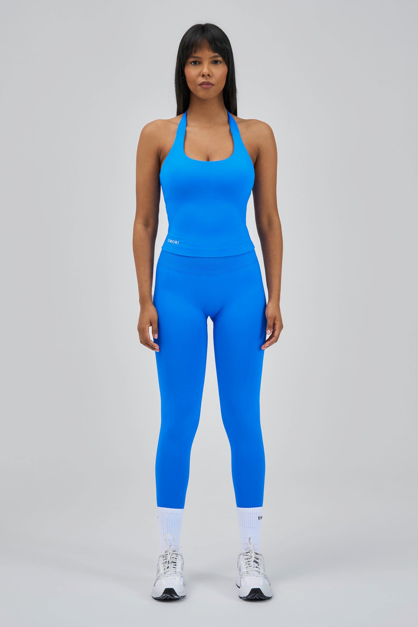 Sculpt V2-Azure Blue Scrunch Leggings